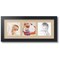 ArtToFrames Collage Photo Picture Frame with 3 - 5x5 inch Openings, Framed in Black with Over 62 Mat Color Options and Regular Glass (CSM-3926-95)